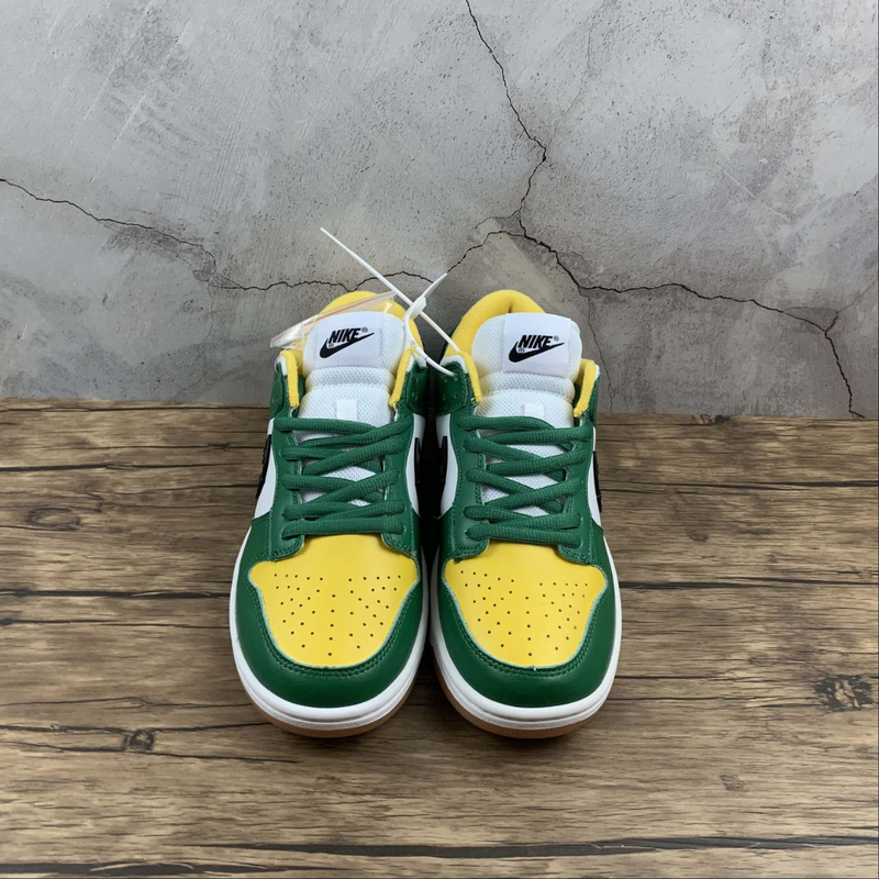 Dunk Low SB Pine Green and Varsity Maize