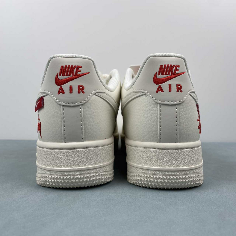 Air Force Stussy Red And White