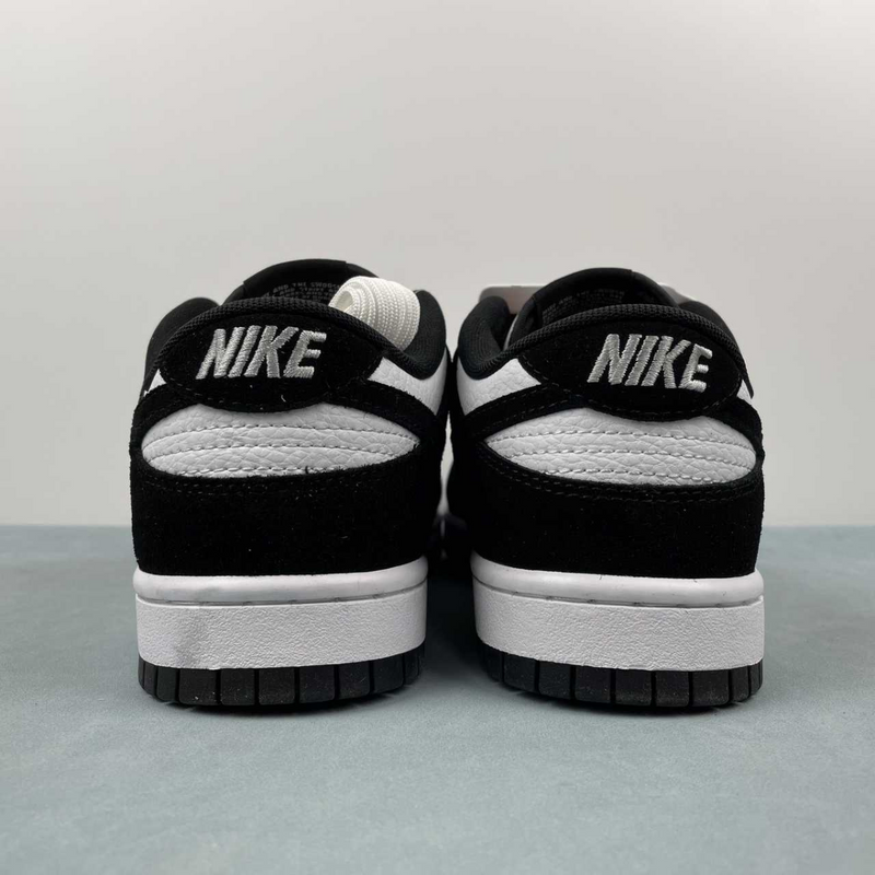 Dunk Low Suede Panda Preto