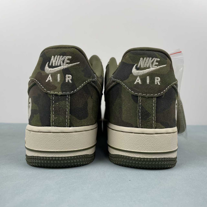 Air Force Bape Green Whit