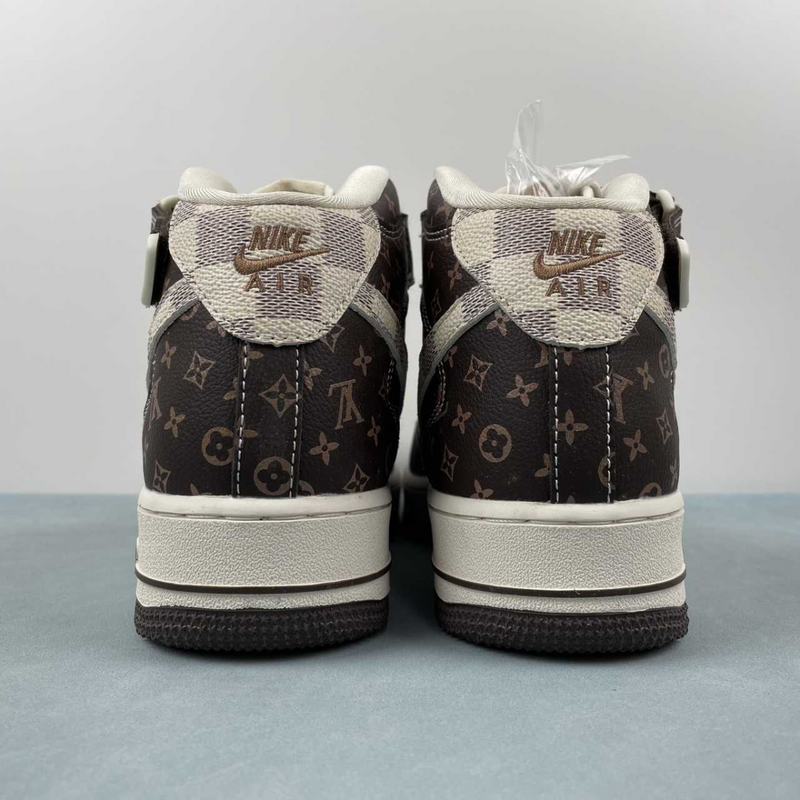 Air Force X Louis Vuitton Brown High Top