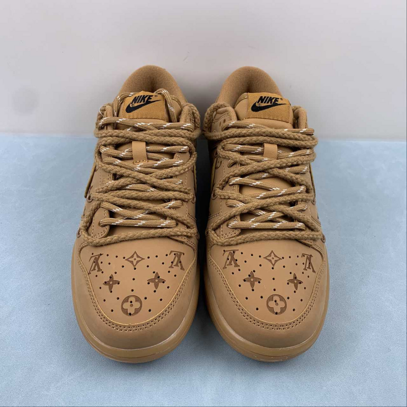 Dunk Low X Louis Vuitton Wheat Mocha