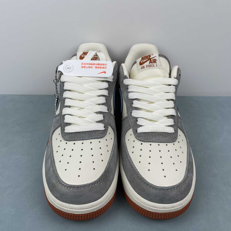 Air Force Stussy Grey And Brown