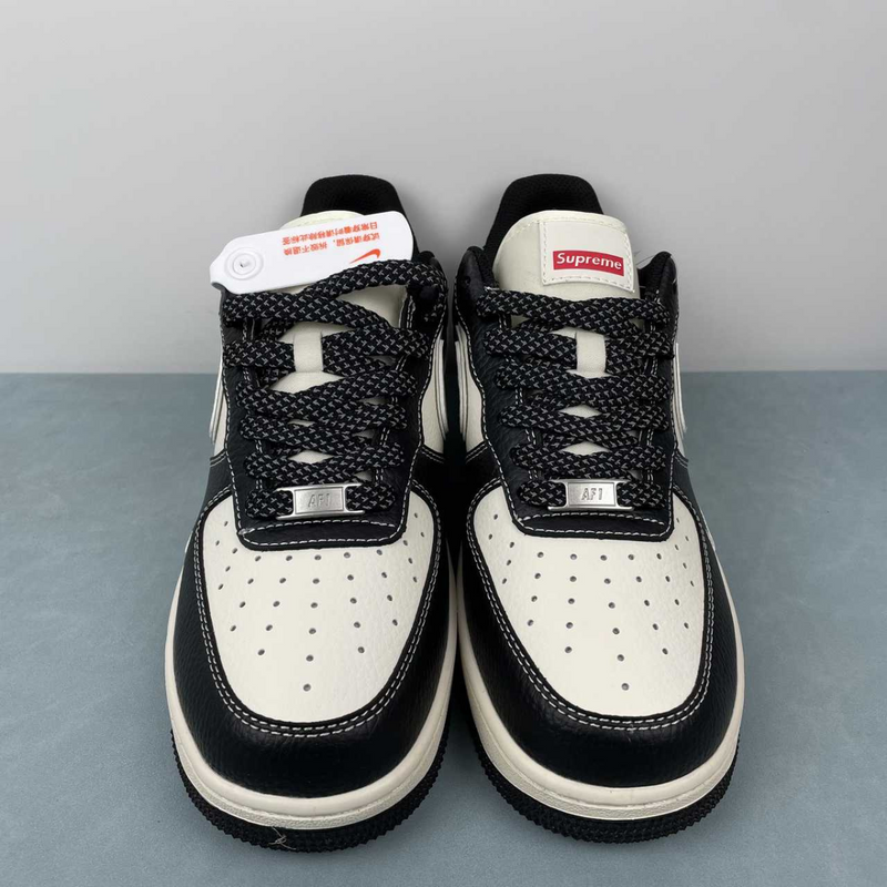 Air Force Supreme Cream Black