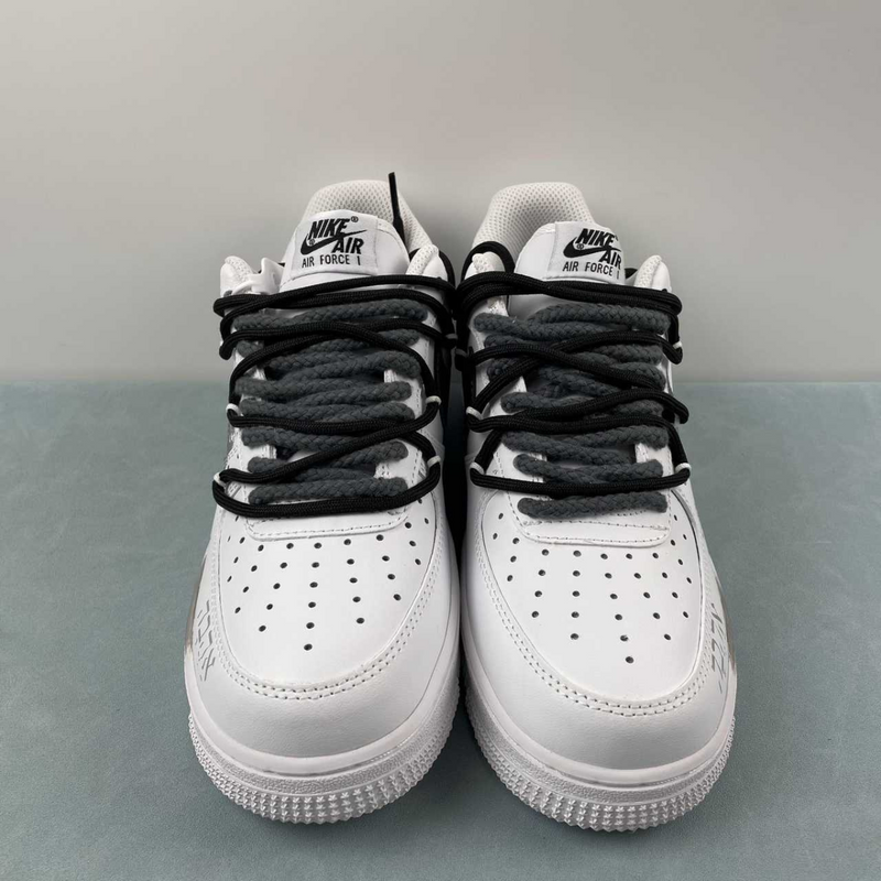 Air Force White And Black Retro