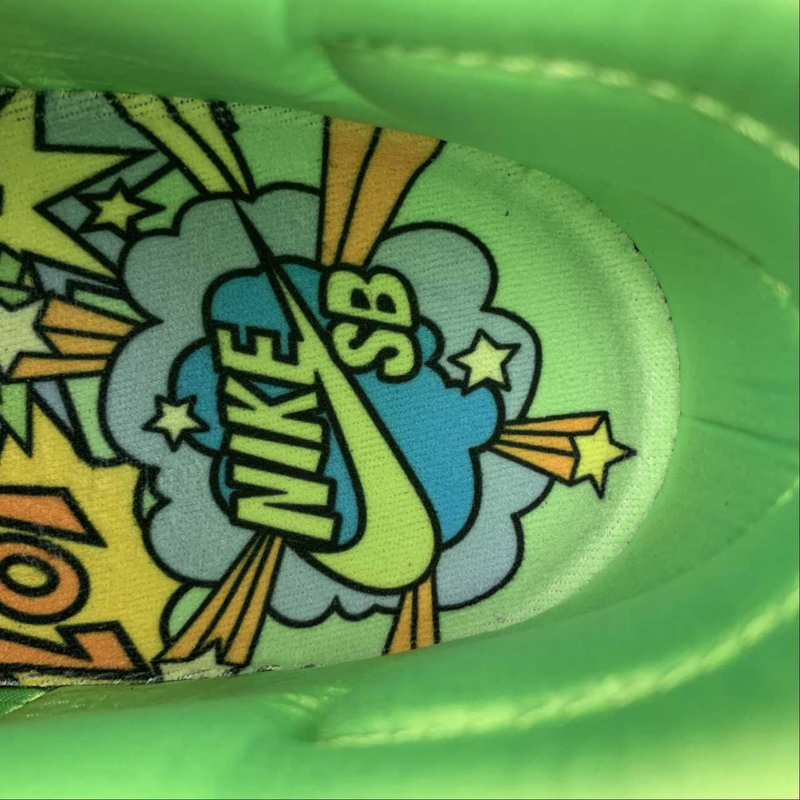 Dunk Low SB Powerpuff Girls Green