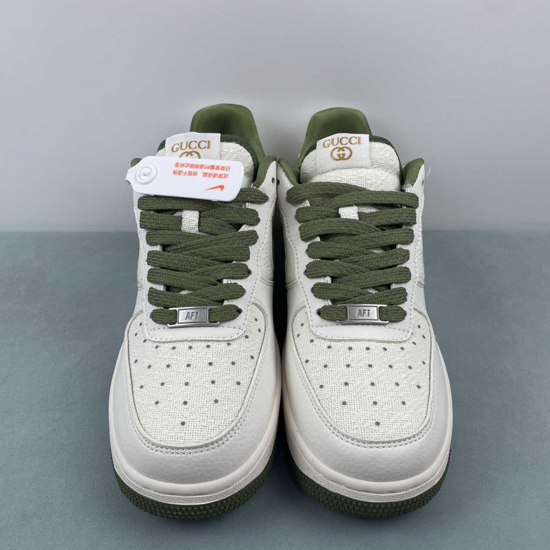 Air Force X Gucci Green And White