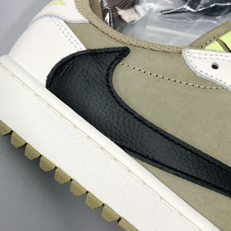 Travis Scott x Air Jordan 1 Low Golf Neutral Olive