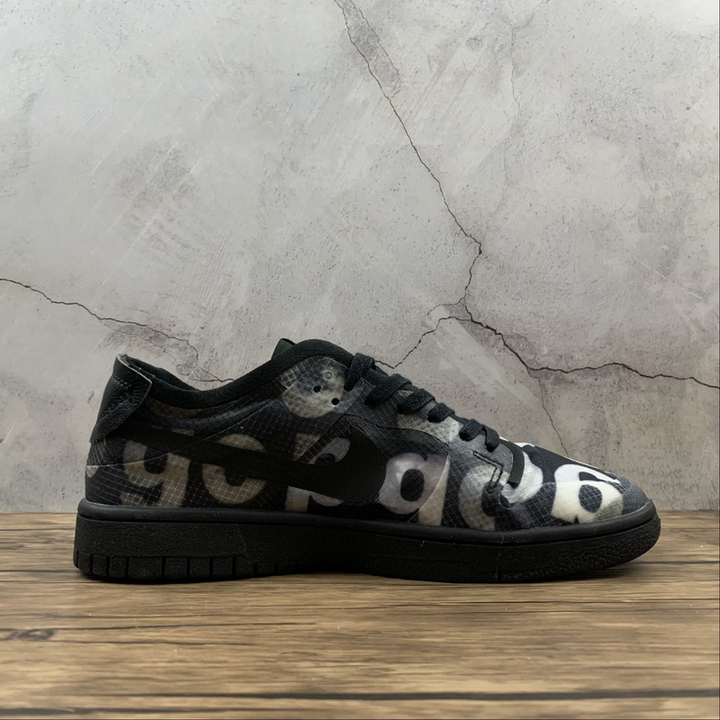 Dunk Low X Comme des Garçons Monogram Print