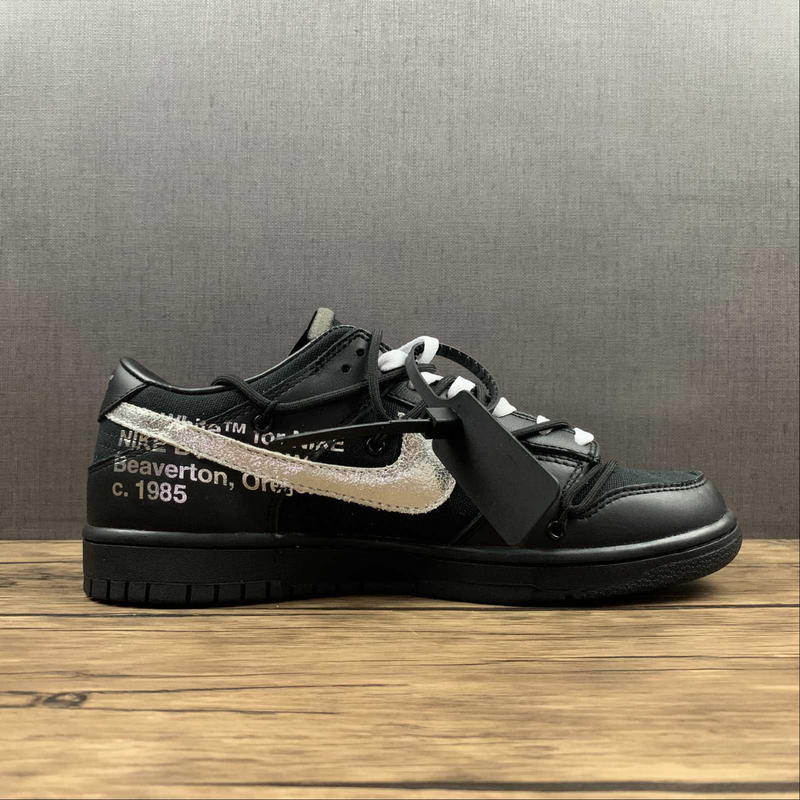 Dunk Low The 50 Black Silver