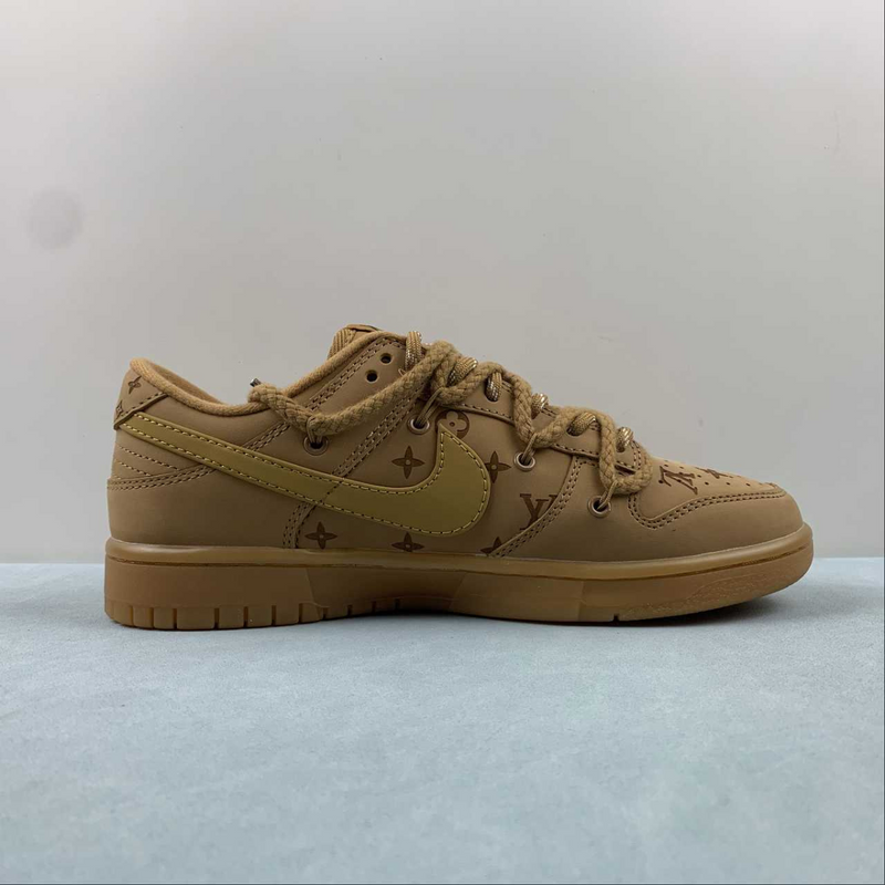 Dunk Low X Louis Vuitton Wheat Mocha