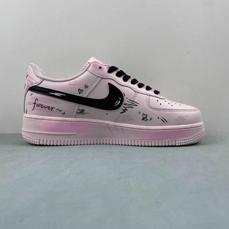 Air Force Pink Black And White