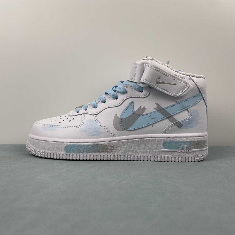 Air Force Baby Blue High Top