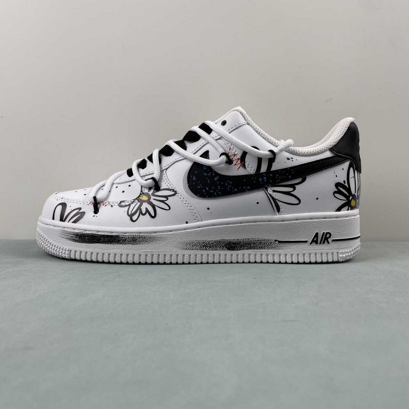 Air Force Flowers Black