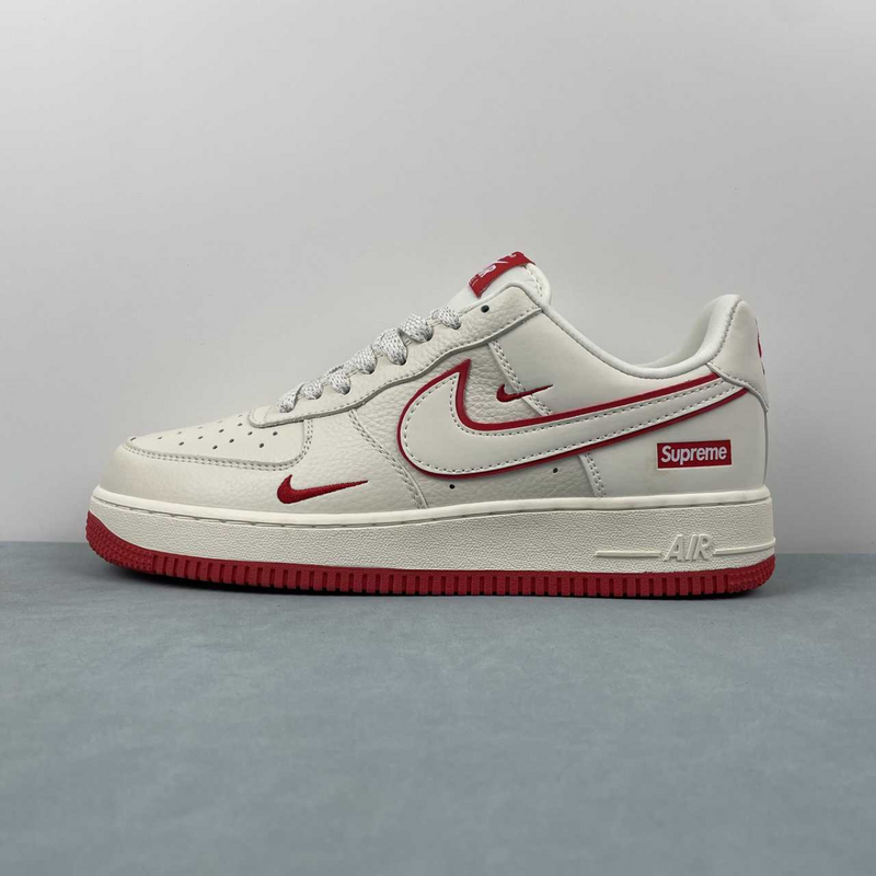 Air Force Supreme Red And White