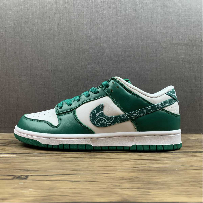 Dunk Low Green Paisley