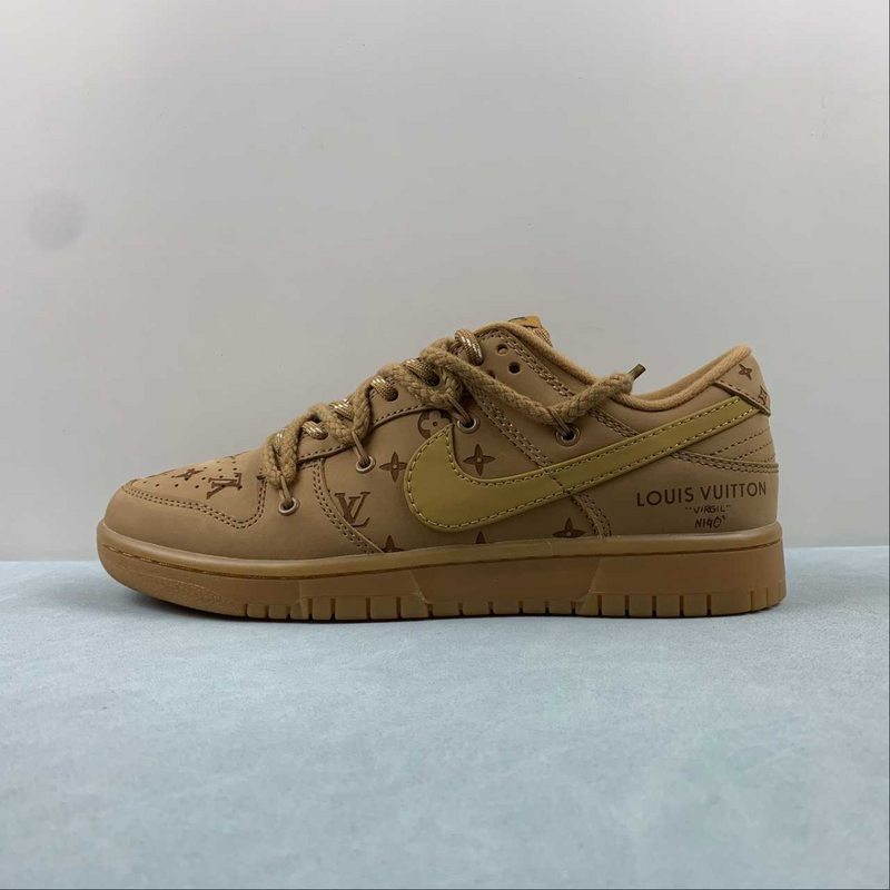 Dunk Low X Louis Vuitton Wheat Mocha