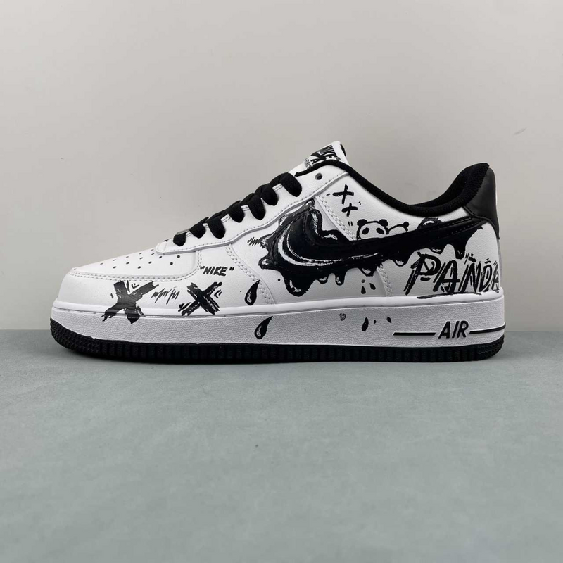 Air Force Panda Drip Black