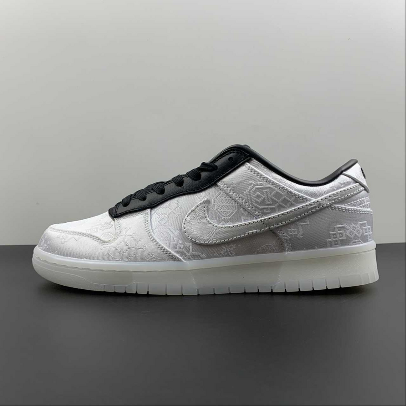 Dunk Low Pro White Silk