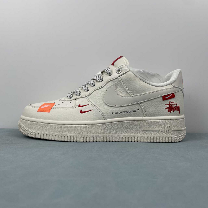 Air Force Stussy Rock N Roll White