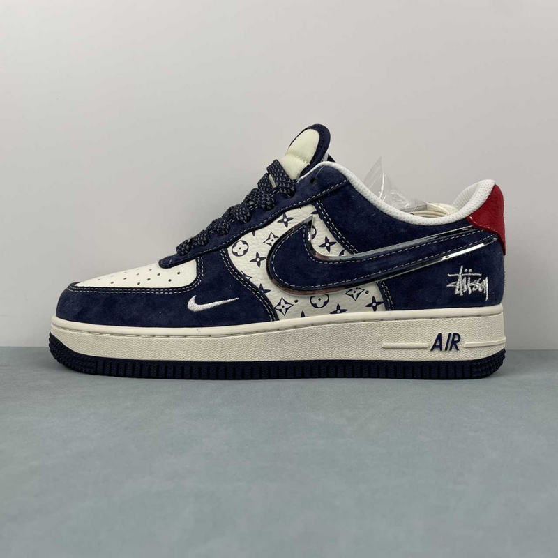 Air Force Stussy Blue And White