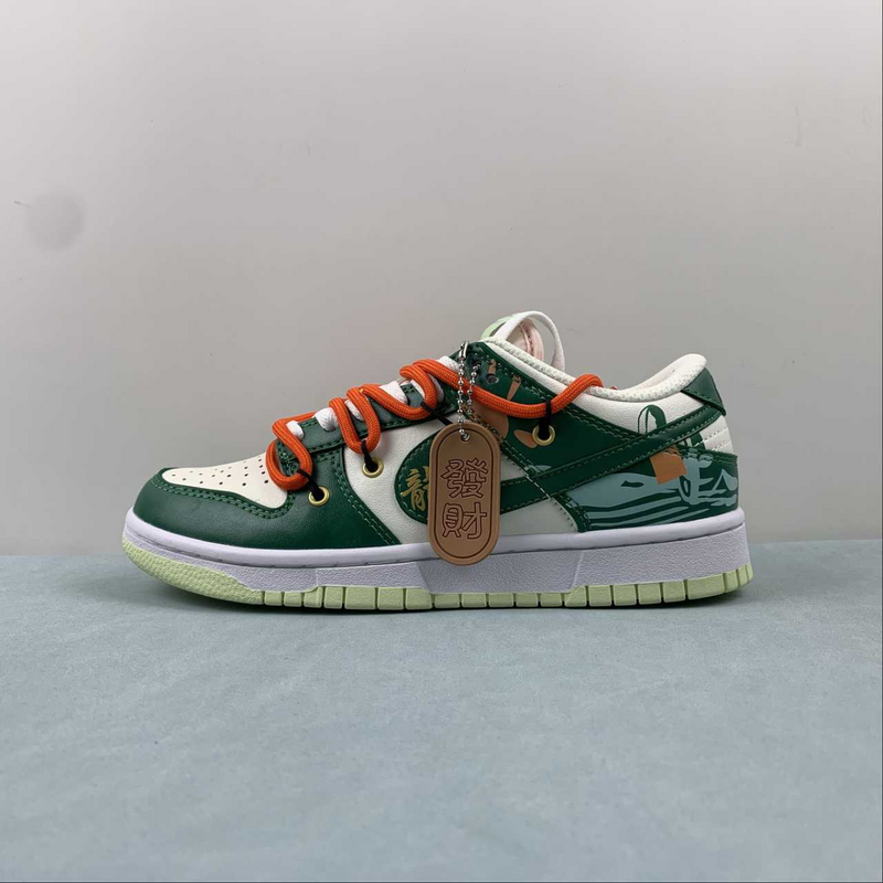 Dunk Low Off White Green Pine