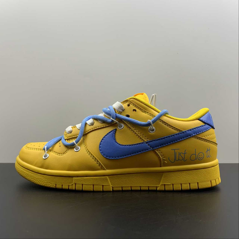 Dunk Low Futura Just Do It Yellow