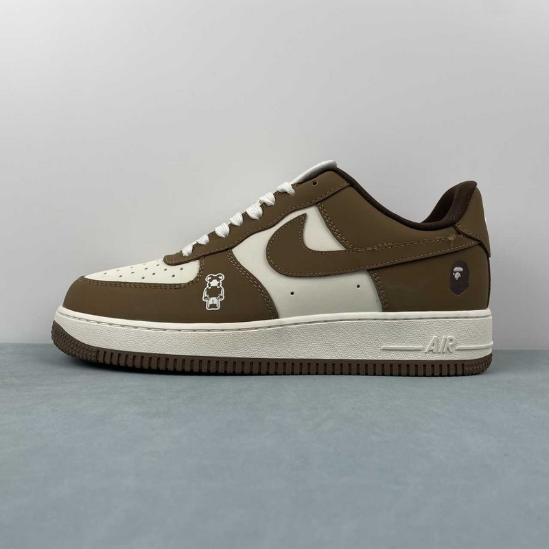 Air Force Brown And White Retro