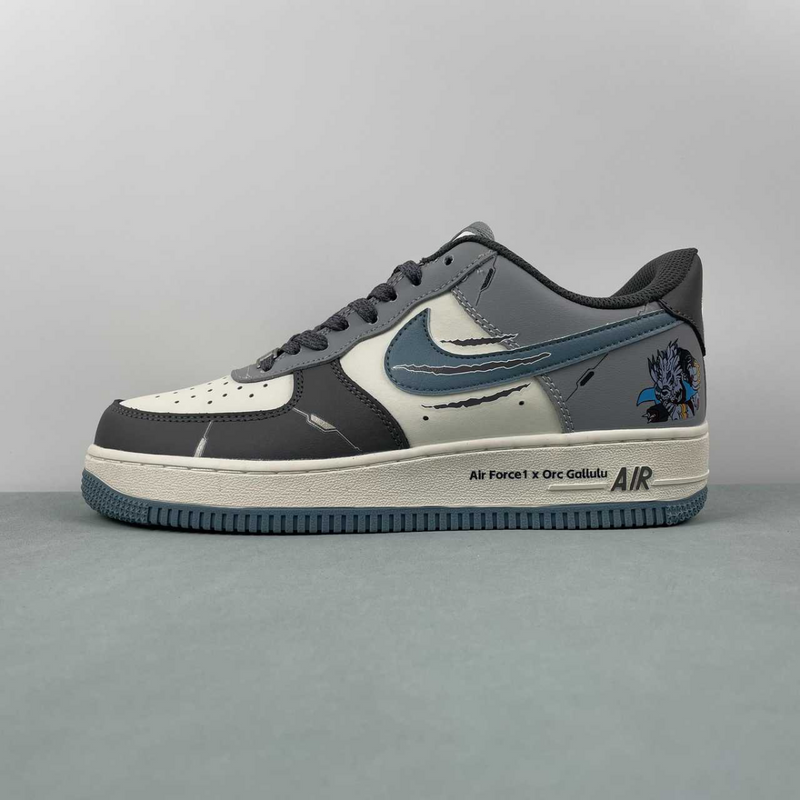 Air Force Grey Blue Black