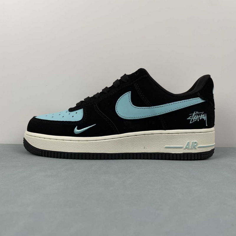 Air Force Stussy Black And Blue