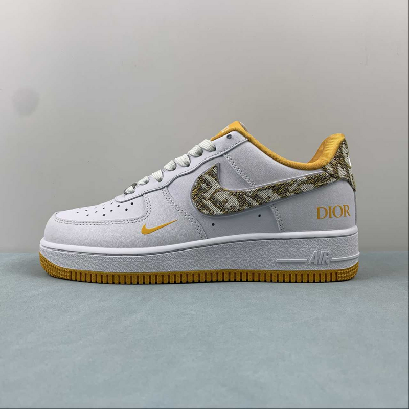 Air Force X Dior Yellow And White