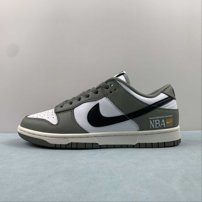 Dunk Low NBA Grey And White