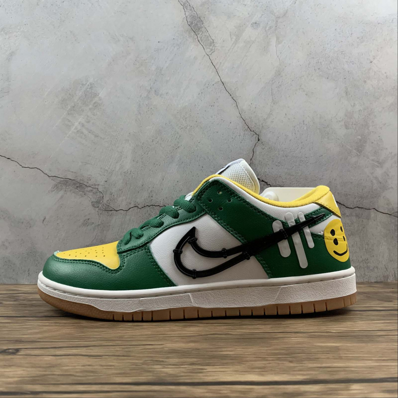 Dunk Low SB Pine Green and Varsity Maize