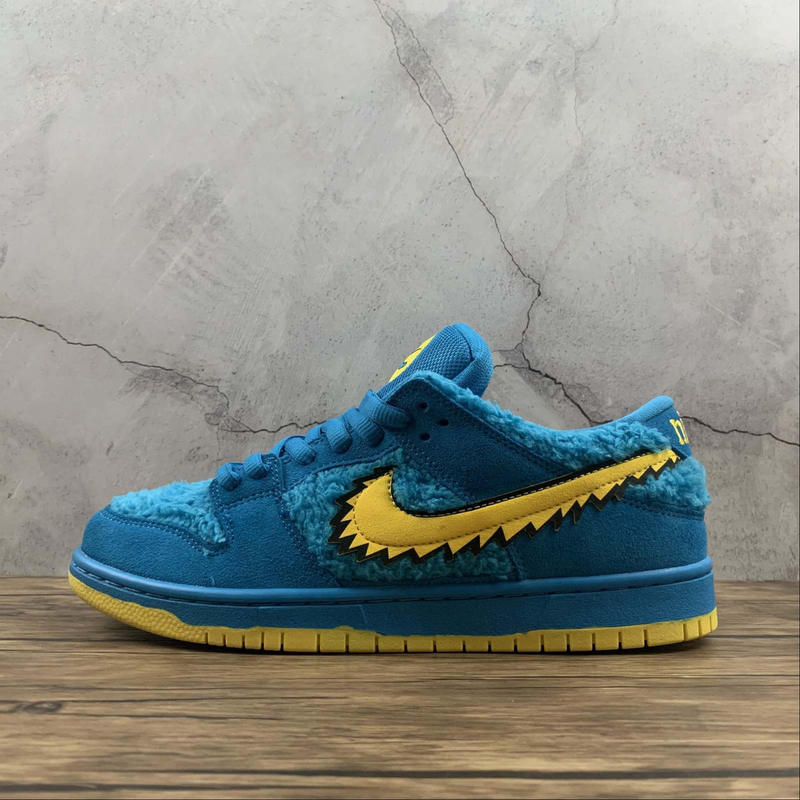 Dunk Low SB Grateful Dead Bears Blue