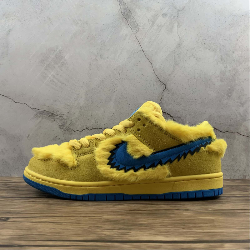 Dunk Low SB Grateful Dead Bears Yellow