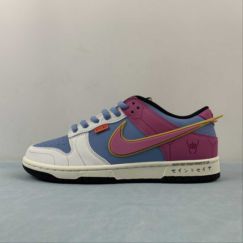 Dunk Low Saint Seya Blue And Pink