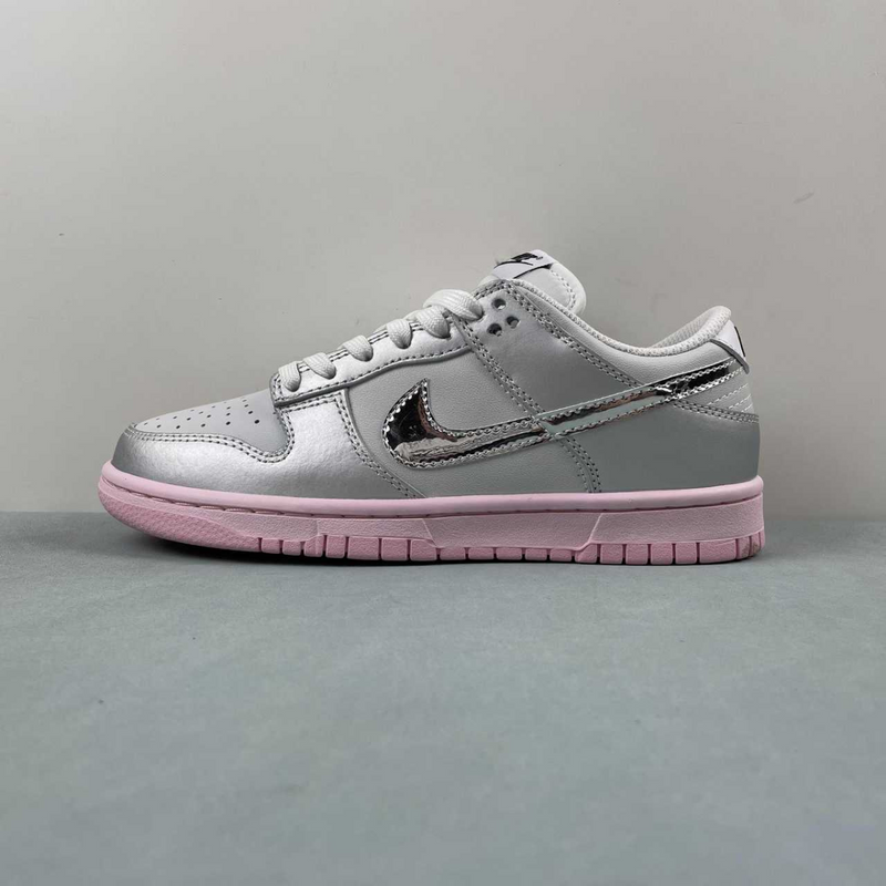 Dunk Low Lx Metallic Silver Pink