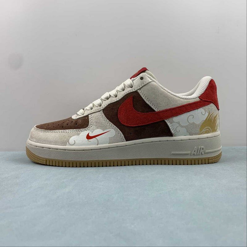 Air Force Dragon Brown Red