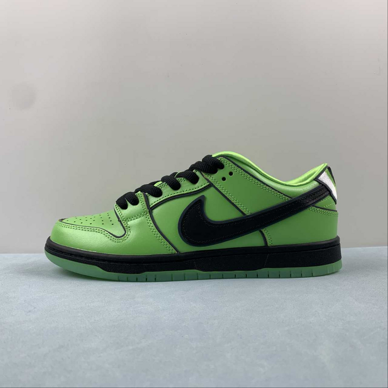 Dunk Low SB Powerpuff Girls Green