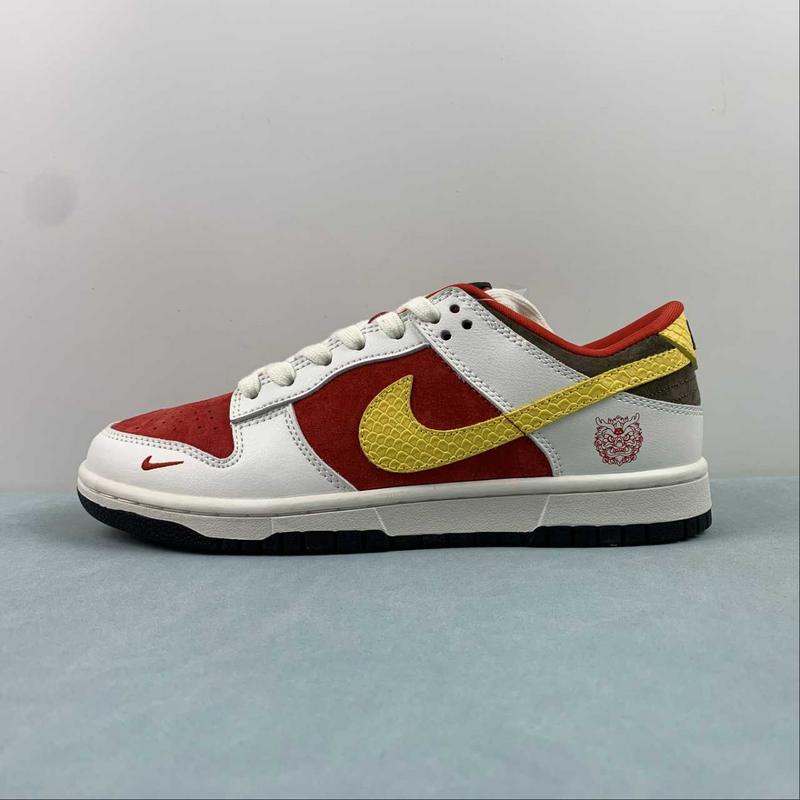 Dunk Low Year of the Dragon Red Yellow Off White