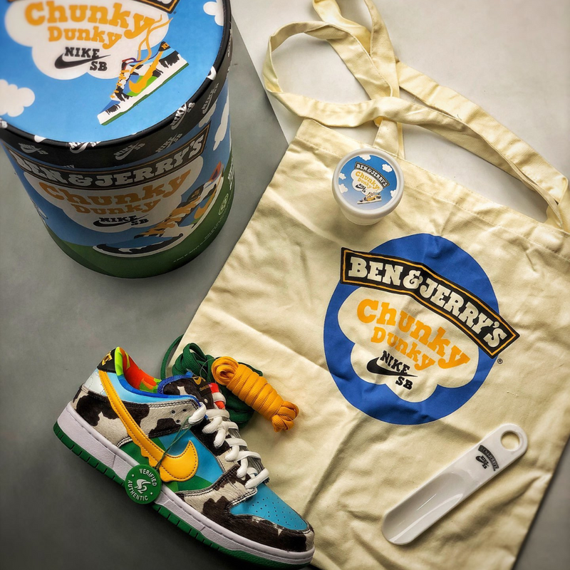 SB Dunk Low x Ben Jerry's Chunky Dunky