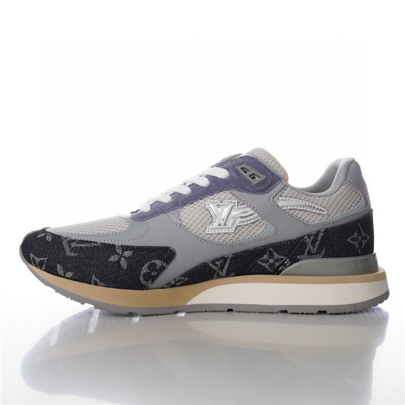 LV Runner Away Sneakers Gray