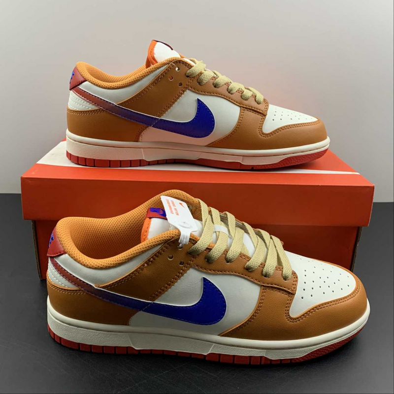 Dunk Low Orange Blue