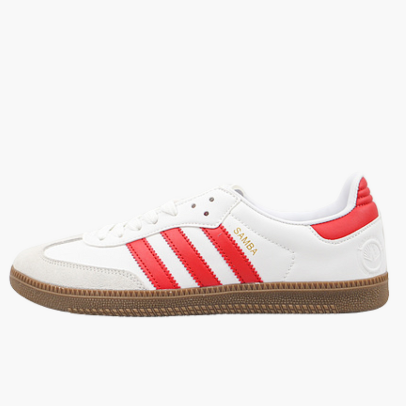 Samba Vegan OG Shoes Footwear White Red