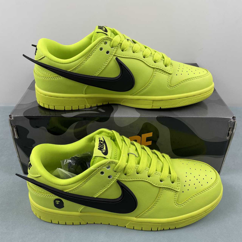 Dunk Low Retro Green/Black Hook Vert/Tique Noire