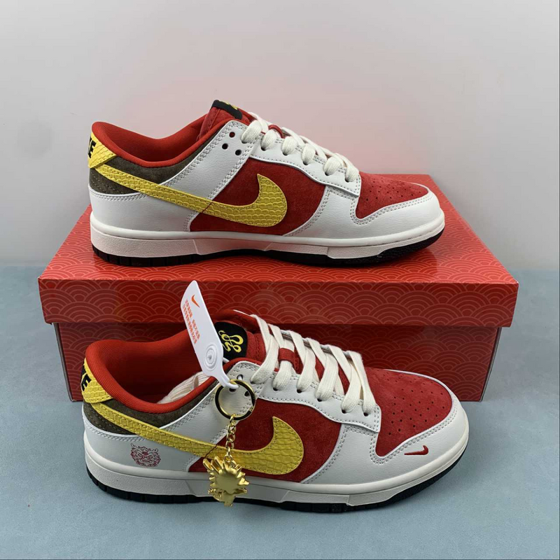 Dunk Low Year of the Dragon Red Yellow Off White