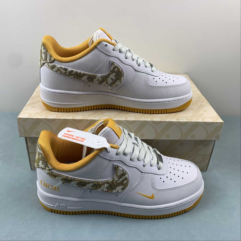 Air Force X Dior Yellow And White