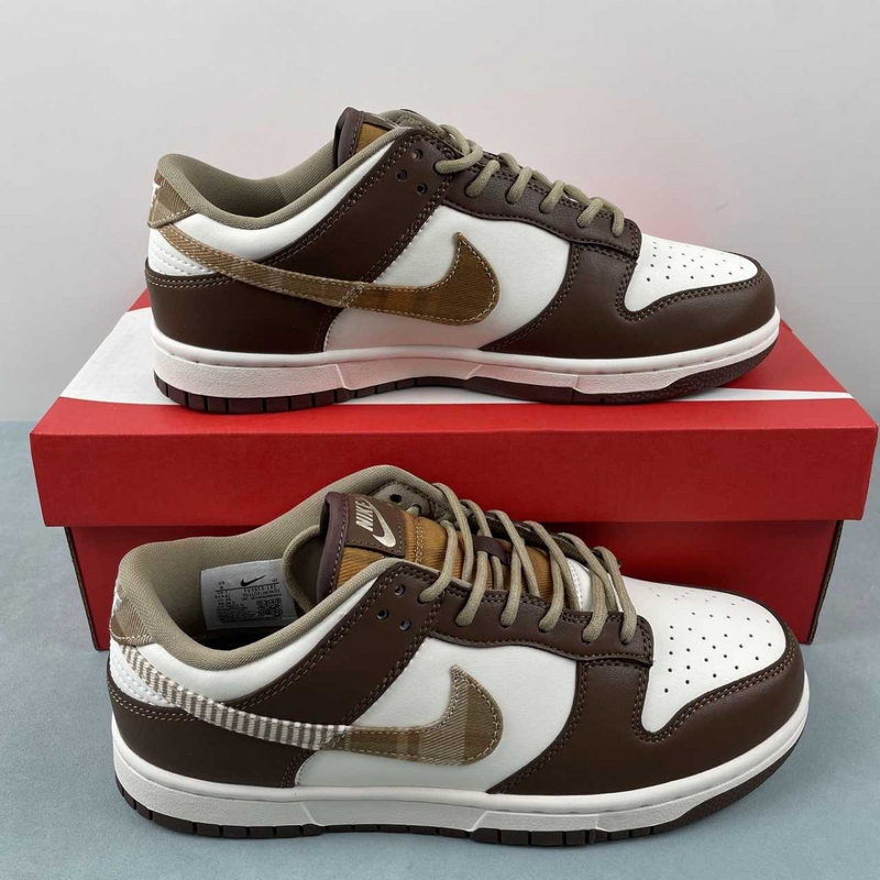 Dunk Low Brown Plaid