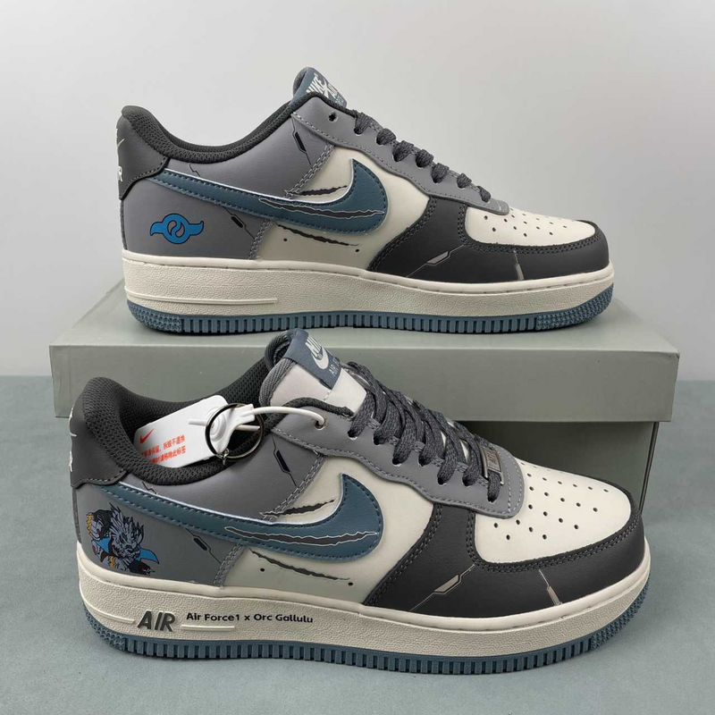 Air Force Grey Blue Black