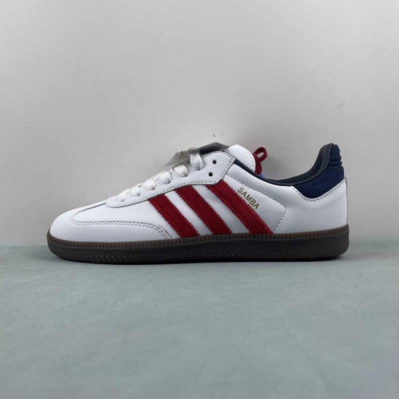 Samba White Red Blue